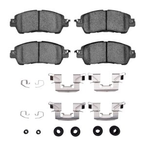 Mazda 2 Brake Pads - Front - R1 Concepts - Ceramic - `16-`25